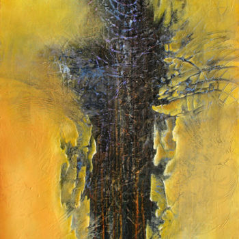Painting titled "Resonnance" by Gotz, Original Artwork, Acrylic