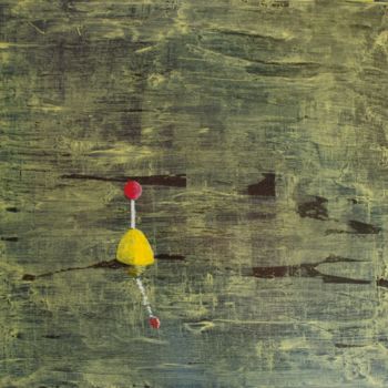 Peinture intitulée "23 - Jour de pêche" par Pag, Œuvre d'art originale, Huile
