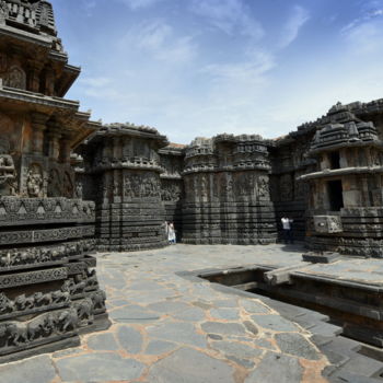 Fotografia intitulada "Temples of South In…" por Goutam Chakraborty, Obras de arte originais