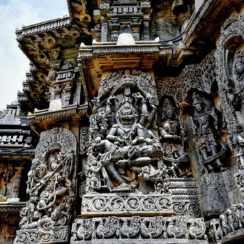 Фотография под названием "Temples of South In…" - Goutam Chakraborty, Подлинное произведение искусства