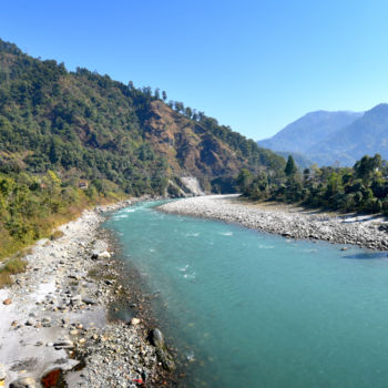 Photography titled "Tista, a Beautiful…" by Goutam Chakraborty, Original Artwork, Digital Photography