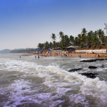 Φωτογραφία με τίτλο "Arabian Sea at Goa!" από Goutam Chakraborty, Αυθεντικά έργα τέχνης, Ψηφιακή φωτογραφία