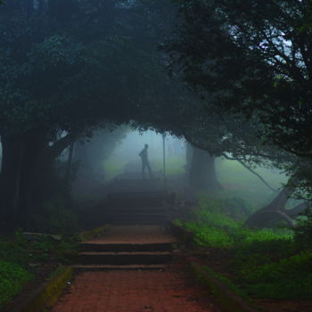 Photography titled "Morning Mist" by Goutam Chakraborty, Original Artwork