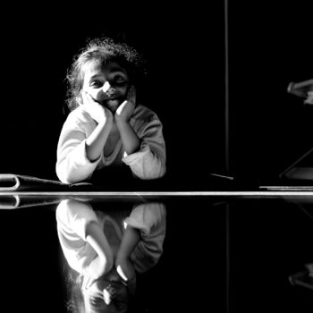 摄影 标题为“Reflection” 由Goutam Chakraborty, 原创艺术品