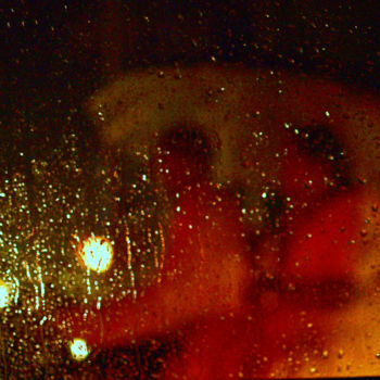 Photography titled "Couple in the Rain!" by Goutam Chakraborty, Original Artwork