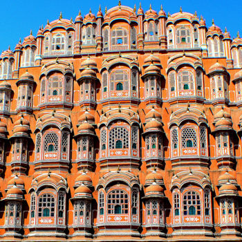 Photography titled "Wind Palace - Jaipu…" by Goutam Chakraborty, Original Artwork