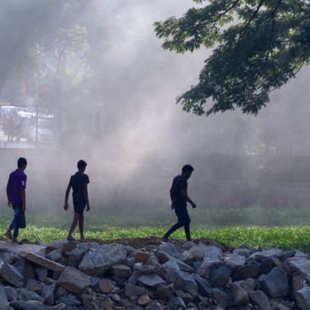 Photographie intitulée "Journey!" par Goutam Chakraborty, Œuvre d'art originale