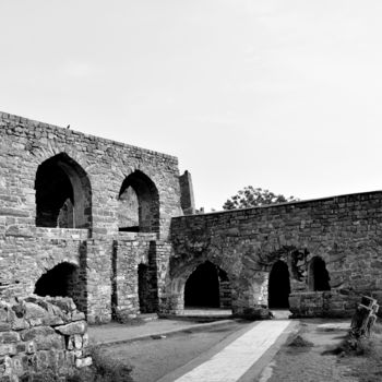 Fotografia intitolato "Golkunda - Hyderaba…" da Goutam Chakraborty, Opera d'arte originale