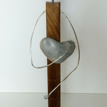 Sculpture titled "Je t'aime" by Philippe Garsi, Original Artwork