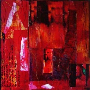 Painting titled "Le miroir" by Rodolphe Grabowski, Original Artwork