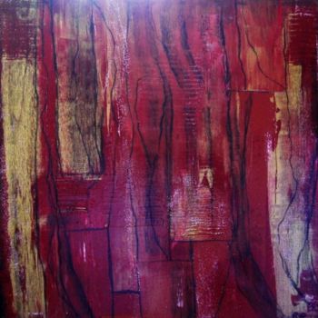 Peinture intitulée "Rouge Tendance" par Rodolphe Grabowski, Œuvre d'art originale