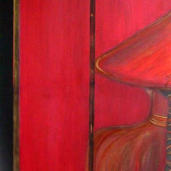 Pintura titulada "Fantasme I" por Gracianne Vallet, Obra de arte original, Oleo
