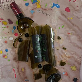 Peinture intitulée "A splash of Wine" par Graeme Callaghan, Œuvre d'art originale, Acrylique Monté sur Châssis en bois