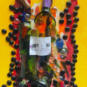 Картина под названием "Spilt Wine" - Graeme Callaghan, Подлинное произведение искусства, Акрил