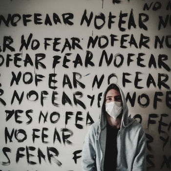 "No Fear Corona" başlıklı Fotoğraf Grafiker Korhan tarafından, Orijinal sanat, Dijital Fotoğrafçılık