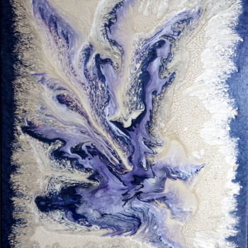 Painting titled "Purple moods" by Graham Evans, Original Artwork, Oil