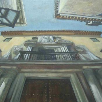 Schilderij getiteld "PALACIO DE AGREDA.(…" door Manuel Granai, Origineel Kunstwerk