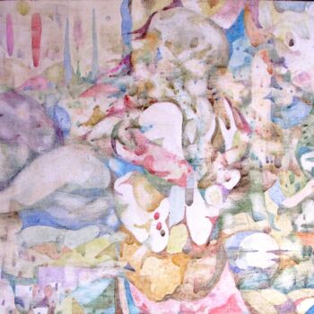 Pittura intitolato "Morning" da Aleksei Barsukov, Opera d'arte originale, Acquarello