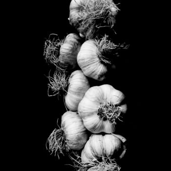 Fotografia intitolato "aglio o garlic" da Graziella Taibi, Opera d'arte originale, Fotografia non manipolata