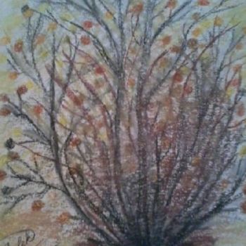 Drawing titled "TREE FOR LOVE..." by Grazianna G..., Original Artwork, Pastel