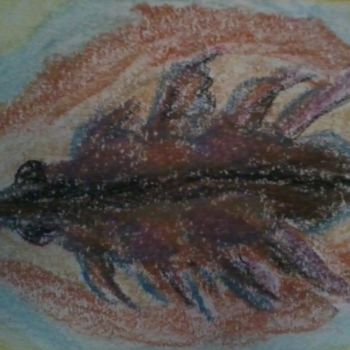 Painting titled "SECON FOSSILE/ABSTR…" by Grazianna G..., Original Artwork, Pastel