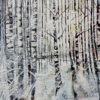 Schilderij getiteld "Into the Wild" door Sylvie Penet, Origineel Kunstwerk