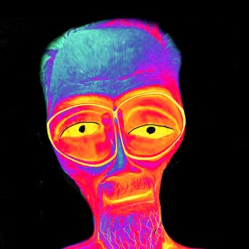 Arte digital titulada "Selfportret" por Greg Borowke, Obra de arte original, Trabajo Digital 2D