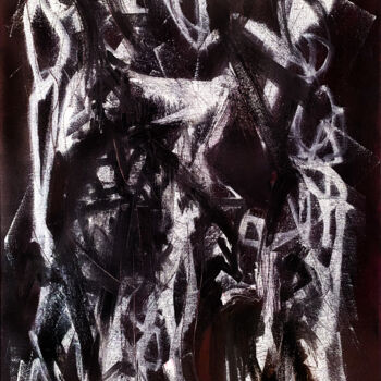 Pintura titulada "The Ache" por Greg Bryce, Obra de arte original, Oleo Montado en Bastidor de camilla de madera