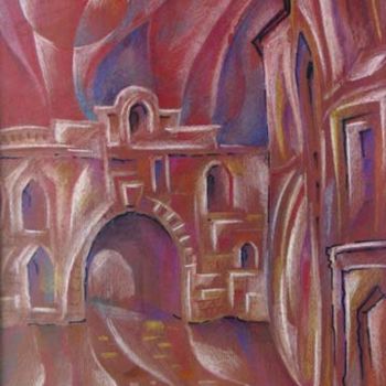 Painting titled "Heat at Akko" by Gregory Borin, Original Artwork