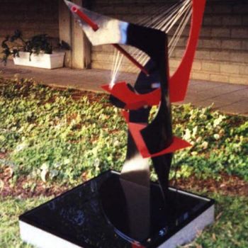 Escultura titulada "Sculpture1" por Gregory Borin, Obra de arte original, Metales