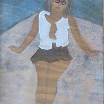 Painting titled "christina.jpg" by Grégoire Koboyan (Cricorps), Original Artwork, Oil