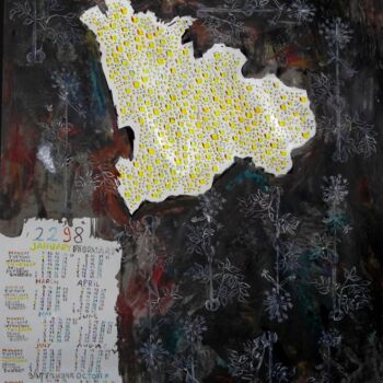 Картина под названием "2298 Angélique sauv…" - Grégoire Koutsandréou, Подлинное произведение искусства, Акрил