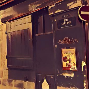 "Rue Laplace" başlıklı Tablo Grégory Bianchi tarafından, Orijinal sanat