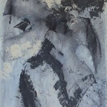 Peinture intitulée "Profil 2 tendresse" par Valérie Gremmo, Œuvre d'art originale, Acrylique