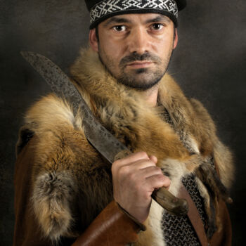 Fotografia intitolato "Dacian Soldier" da Grigore Roibu, Opera d'arte originale, Fotografia digitale