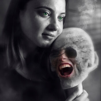 Фотография под названием "Face of Man" - Grigore Roibu, Подлинное произведение искусства, Цифровая фотография