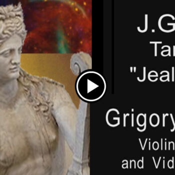 Collagen mit dem Titel "Tango Jealousy" von Grigory Sedukh, Original-Kunstwerk, Video