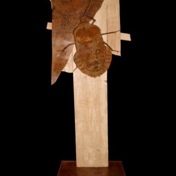 Escultura intitulada "Homonyme" por Michel Grimmer, Obras de arte originais, Metais
