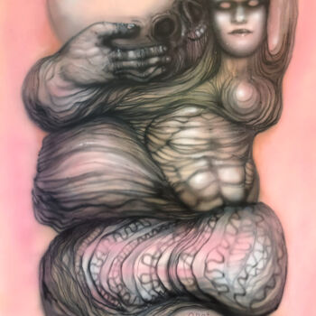 Peinture intitulée "La danseuse" par Grotesk, Œuvre d'art originale, Acrylique