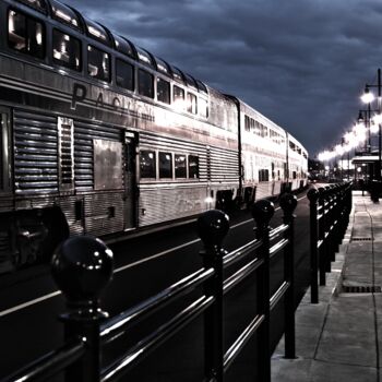 「5 o'clock Amtrak」というタイトルの写真撮影 Citellusによって, オリジナルのアートワーク, デジタル