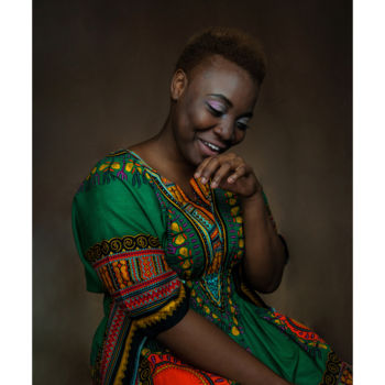 Photography titled "Smile of Africa" by Pavel Grozberg, Original Artwork, Digital Photography