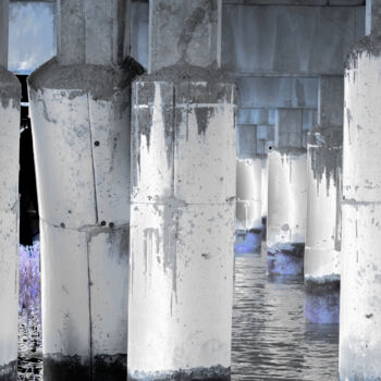 Photographie intitulée "columns 11" par Harry Gruenert, Œuvre d'art originale, Photographie numérique