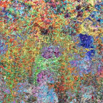 Digital Arts titled "Garden of Life #3" by Grymc, Original Artwork, Digital Painting