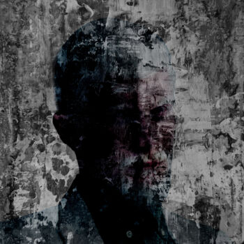 Digitale Kunst mit dem Titel "Self Portrait, Cont…" von Grymc, Original-Kunstwerk, Digitale Malerei