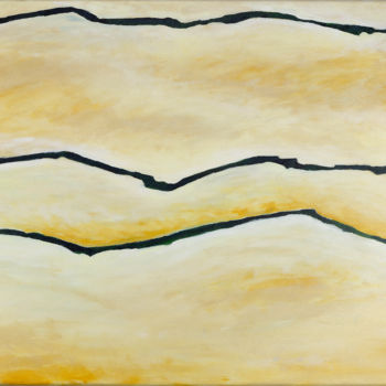 Malerei mit dem Titel "Linien" von Gregor Stäuble, Original-Kunstwerk, Acryl