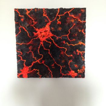 Painting titled "Fusion" by Gu Lagalerie, Original Artwork, Acrylic