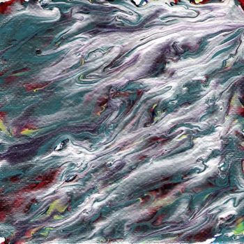Картина под названием "7" - Guegan, Подлинное произведение искусства