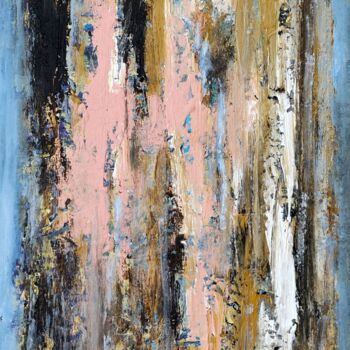 Pittura intitolato "Abstraction 27-20" da Jean François Guelfi, Opera d'arte originale, Acrilico Montato su Telaio per barel…
