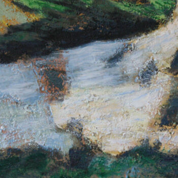 제목이 "argoat 3"인 미술작품 Guénaël Henrion로, 원작, 아크릴 나무 들것 프레임에 장착됨