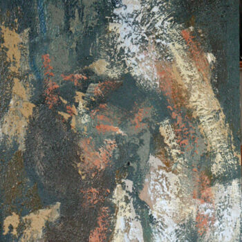 Картина под названием "Argoat 5" - Guénaël Henrion, Подлинное произведение искусства, Акрил Установлен на Деревянная рама дл…